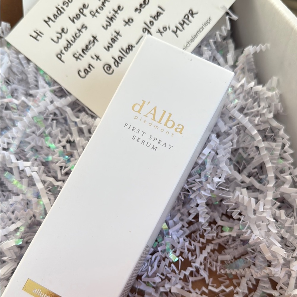 d'Alba White Truffle Vegan First Spray Serum